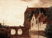 View of a Bridge HEYDEN, Jan van der